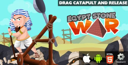 Egypt Stone War - HTML5 Game (CAPX)