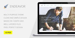 Endeavor — Multipurpose Corporate WordPress Theme