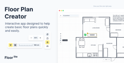 FloorLite - Interactive Floor Plan Creator