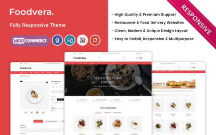 Foodvera - The Fast Food & Restaurant Store WooCommerce Theme