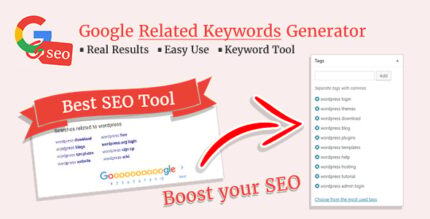 Google Related Keywords Generator - Wordpress SEO