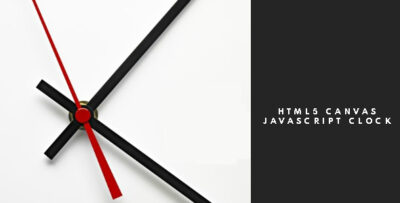 HTML5 Canvas Javascript Clock HTML5 Website