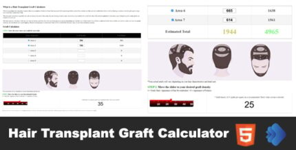 Hair Transplant Graft Calculator