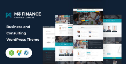 Me Finance Business Consulting WordPress Theme