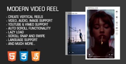 Modern Video Reel Javascript