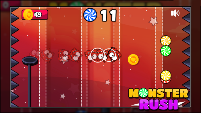 Monster Rush HTML5 Game