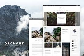 Orchard - Personal WordPress Blog Theme