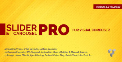 Pro Slider & Carousel Layout for Visual Composer