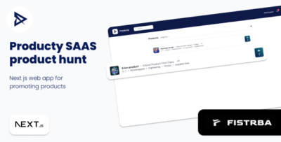 Producty SAAS NEXT JS WEB APP Product hunt