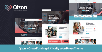 Qizon - Crowdfunding & Charity WordPress Theme