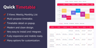 Quick Timetable