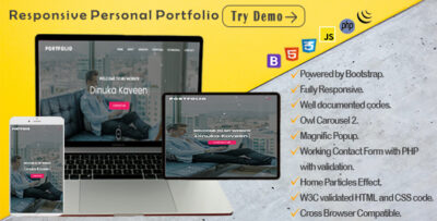 Responsive Personal Portfolio Template