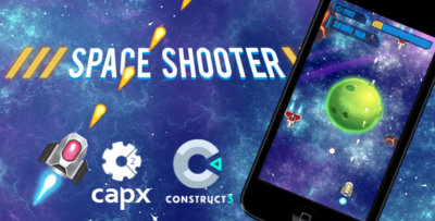 Space Shooter HTML5 Game C2 & C3