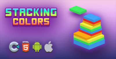 Stacking Colors - Construct 3, c3p - Full Game