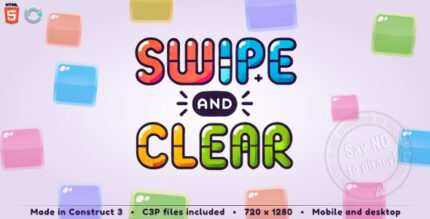 Swipe and Clear - HTML5 Casual Game