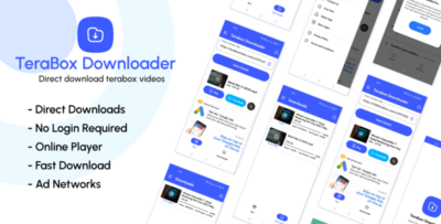 Terabox Video Downloader with Admob Ads