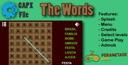 The Words - HTML5 Game - Construct 2 CAPX