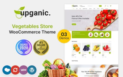 Upganic - The Mega Grocery Store Premium WooCommerce Theme