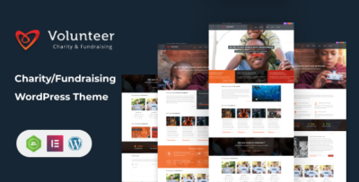 Volunteer - CharityFundraising WordPress Theme