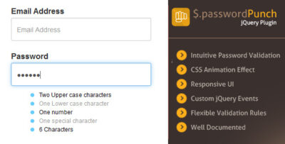 jQuery Smart Password Validator