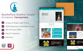 BuddhaPlace Buddhist Temple Wordpress Template