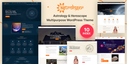 Good Fortune - Horoscope and Astrology WordPress Theme