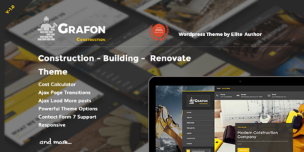 Grafon - Construction Building Renovate Wordpress Theme