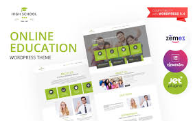 High School - Online Education Elementor WordPress Theme