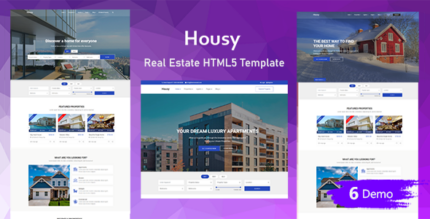 Housy - Real Estate HTML Template