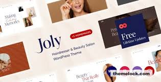 Joly - Hairdresser & Beauty Salon WordPress Theme