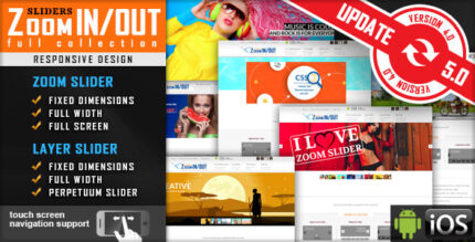 Jquery Slider Zoom InOut Effect Fully Responsive