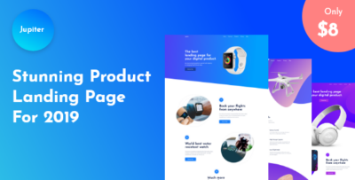 Jupiter - Product Landing Page