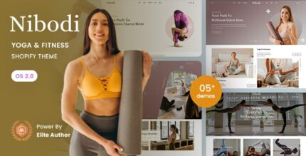 Nibodi - Yoga & Fitness Shopify 2.0 Theme