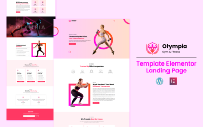 Olympia Gym - Gym and Fitness Landing Page