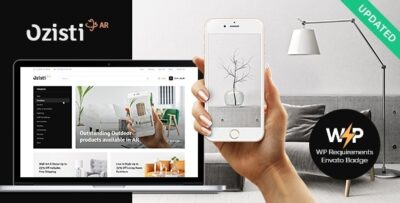 Ozisti A Multi-Concept WooCommerce WordPress Theme Augmented Reality Store Ready