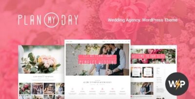 Plan My Day Wedding Event Planning Agency WordPress Theme