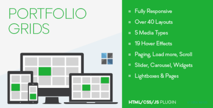 Portfolio Grids - HTMLCSSJS