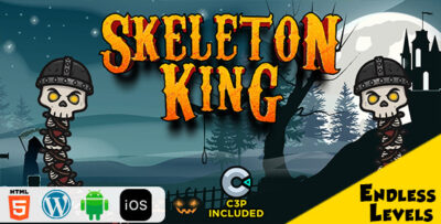 Skeleton King HTML5 Construct 3 Game