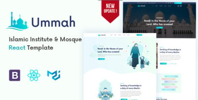 Ummah - Islamic Center React Template