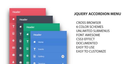 jQuery Accordion Menu