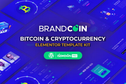 BrandCoin - Cryptocurrency Elementor Template Kit