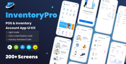 InventoryPro - POS & Inventory Account App React Native Expo Ui Kit