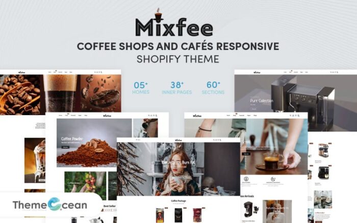 Mixfee - Coffee Shops & Cafés Responsive Shopify Theme