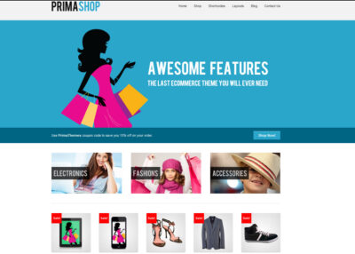 PrimaShop – Clean WooCommerce WordPress Theme