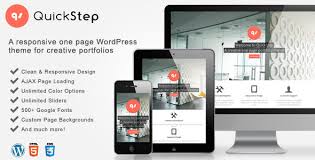 QuickStep – Responsive One Page Portfolio Theme