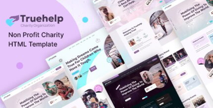 Truehelp - Non Profit Charity HTML Template