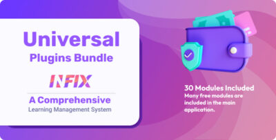 Universal Plugins Bundle for InfixLMS Learning Management