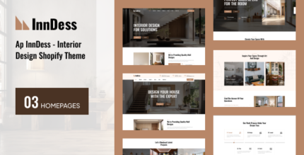 Ap InnDess - Interior Design Shopify Theme