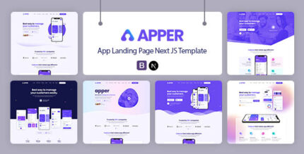 APPER - App Landing Page Next JS Template