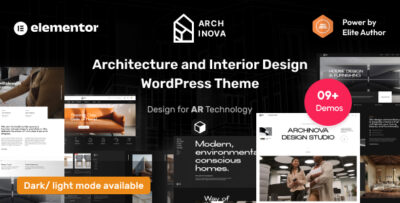 Archinova - Architecture & Interior Design WordPress Theme